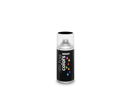 Ghiant - H2O akrylová barva ve spreji - 150 ml - černá