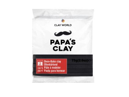 Papa's Clay Polymerová hmota 60 g bílá
