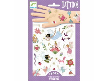 Tetování - Djeco - Víly a přátelé