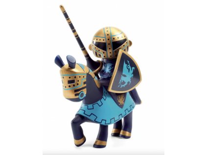 7727 djeco pohybliva figurka rytir na koni dragon