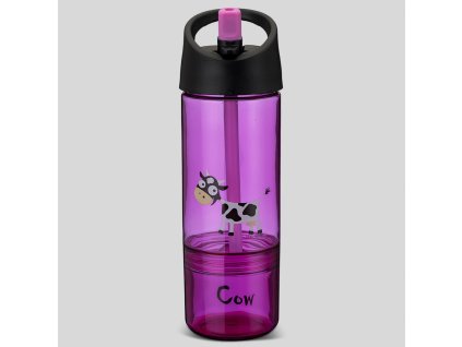 Carl Oscar - Water Bottle 2 in 1 Láhev na vodu 2 v 1 - fialová