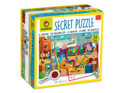Ludattica - Secret Puzzle s lupou, Staveniště