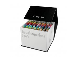 Karin Brushmarker PRO MEGA BOX 60 ks + 3 ks Blender