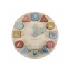11776 2 little dutch hodiny puzzle s kostkami drevene