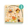 DJECO - třívrstvé puzzle - Veverčí domeček