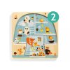 DJECO - třívrstvé puzzle - Veverčí domeček