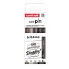 UNI PIN Lettering 5 ks Sada brush pens