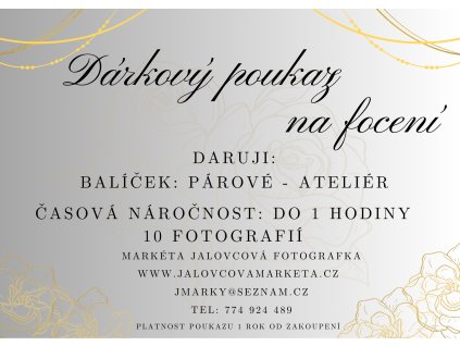 Black and Gold Floral Engagement Invitation(3)