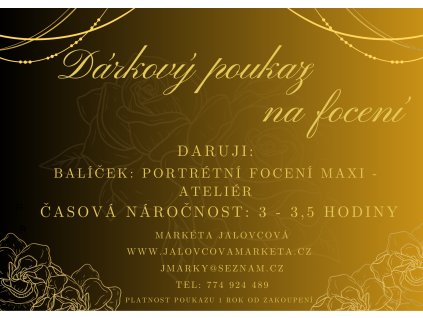 Black and Gold Floral Engagement Invitation(9)