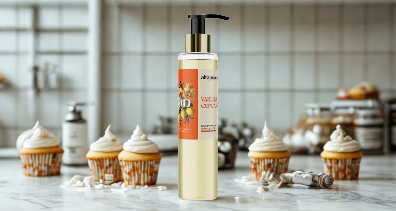 Objevte novou podzimní vůni Vanilla Cupcake od AlfaPureo – sladká útulnost pro vaše prádlo