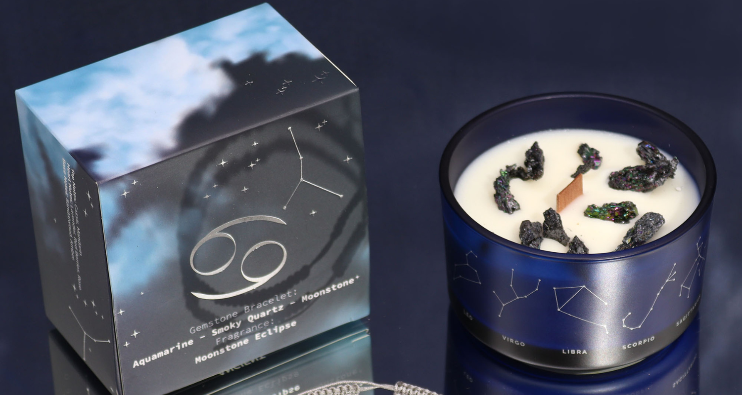 Znamení zvěrokruhu a jejich vlastnosti: Objevte energii svého znamení s našimi krystalovými svíčkami