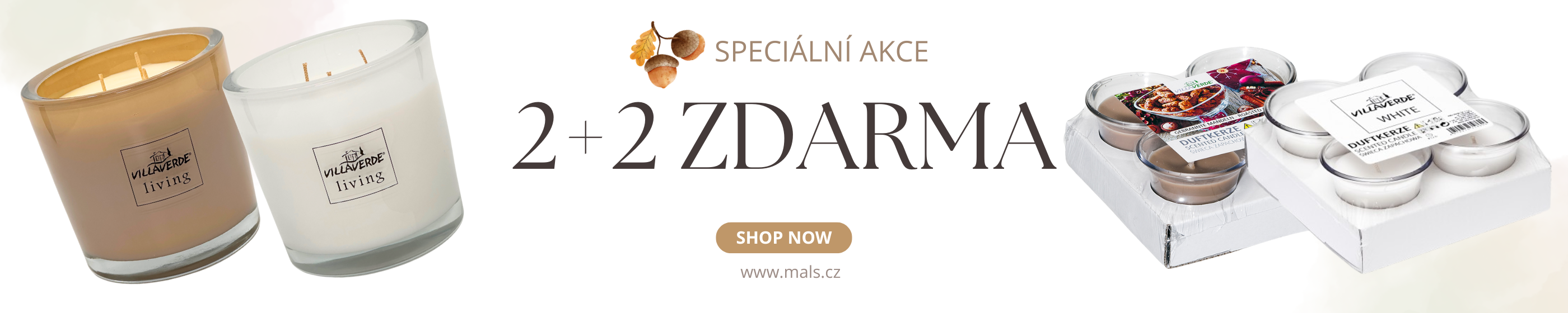 akce 2+2 Zdarma
