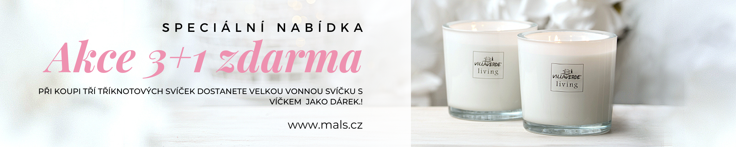 akce 3+1 Zdarma