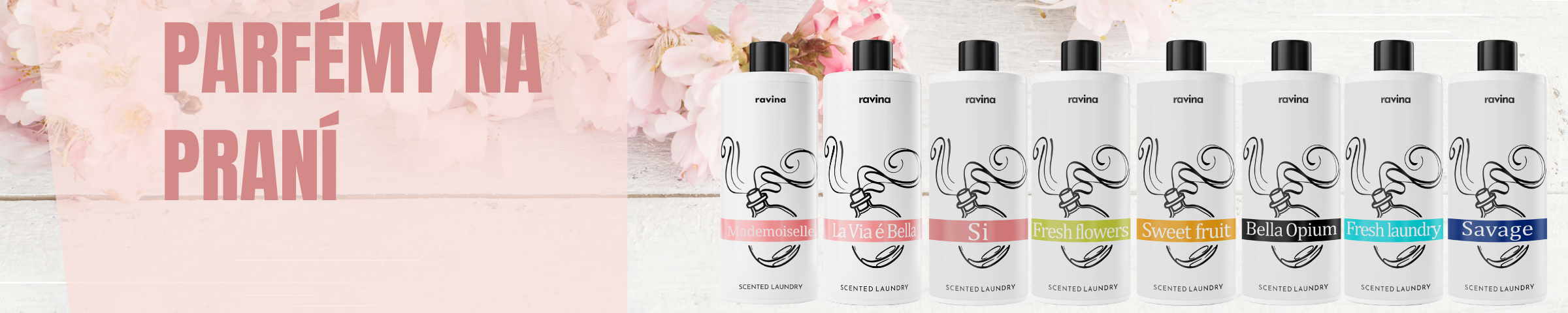 Parfémy na praní Ravina