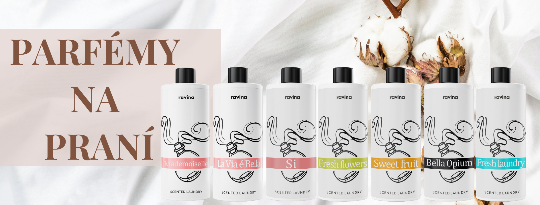 Parfémy na praní Ravina