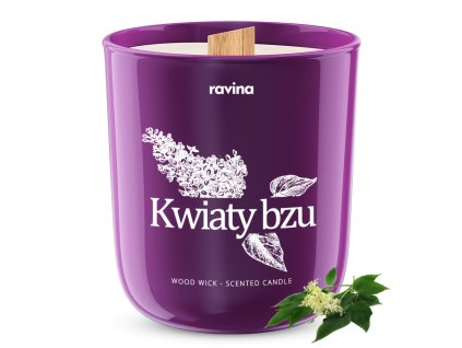 Ravina sojová svíčka - Šeřík