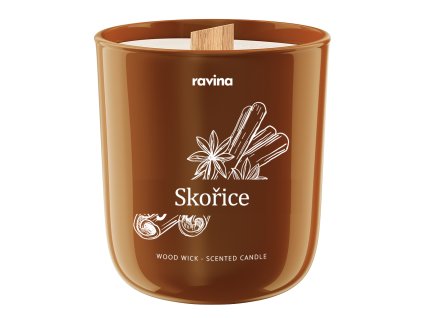 Ravina sojová svíčka - Skořice