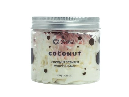 Šlehané mýdlo - Kokos  120g