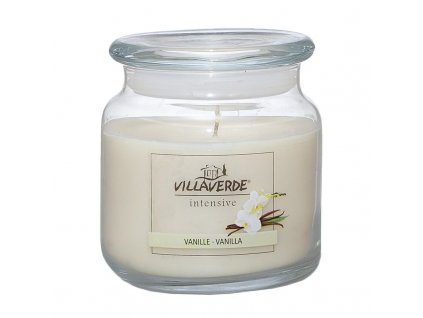 Villaverde velká vonná svíčka s víčkem - Vanilka