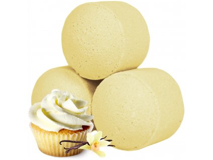 Mini Bomby do koupele – Vanilkový cupcake