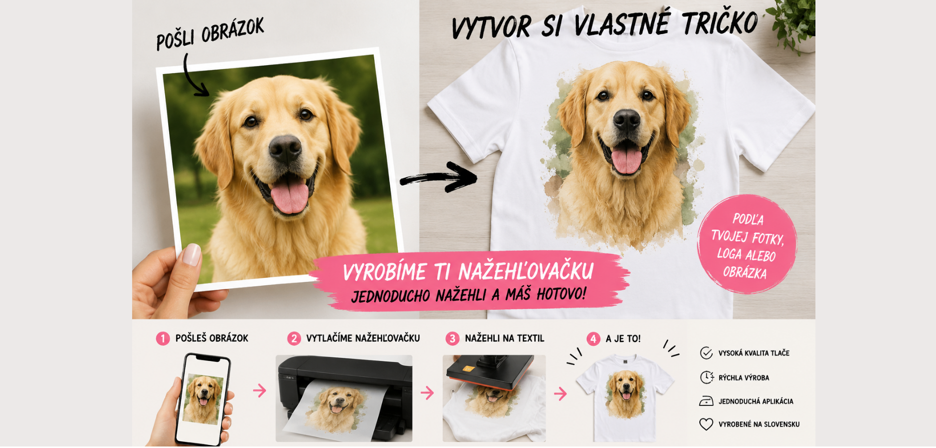 Z fotky na tričko