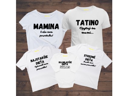 Rodinný set Pravidla !