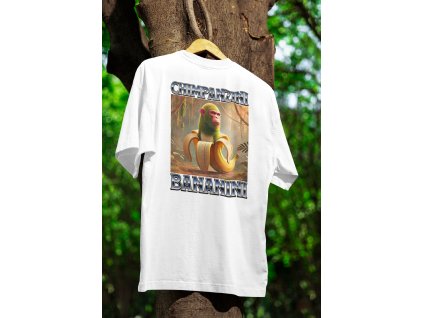 mockup of an oversized tee hanging from a tree m39840 (5)