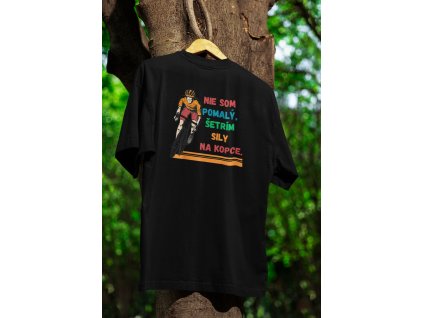 mockup of an oversized tee hanging from a tree m39840 (25)