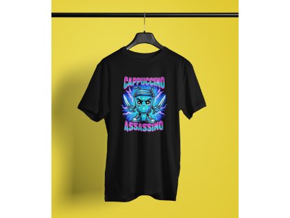 studio mockup of a crewneck t shirt on a hanger 1983 el1 (2)