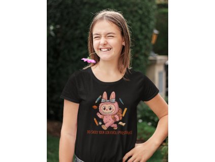 t shirt mockup of a teen girl playing with a flower 45043 r el2 (1)
