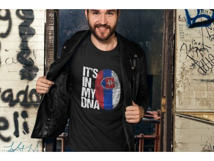 t shirt mockup of a man with a leather jacket against a graffiti wall 28193 (1)