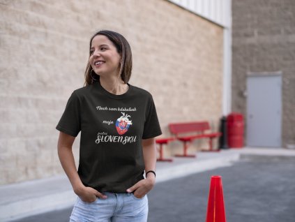 unisex tee mockup of a smiling woman in a parking lot 23040 (1)