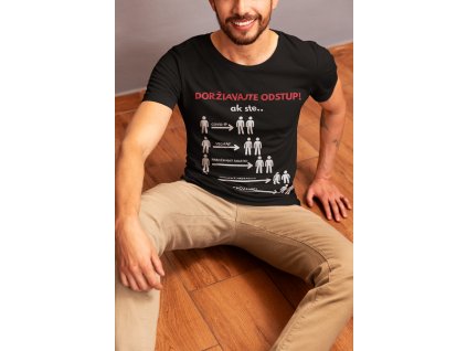 bella canvas t shirt mockup featuring a smiling cropped face man sitting on a wooden floor m50067 (1)
