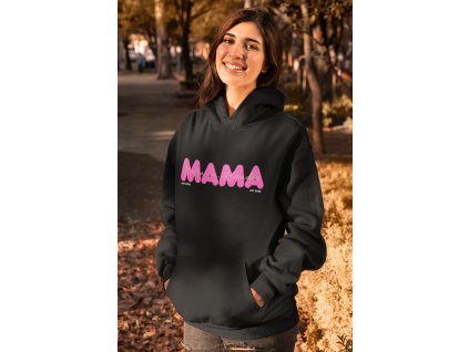 mockup of a woman wearing a pullover hoodie in fall 31803 (1)
