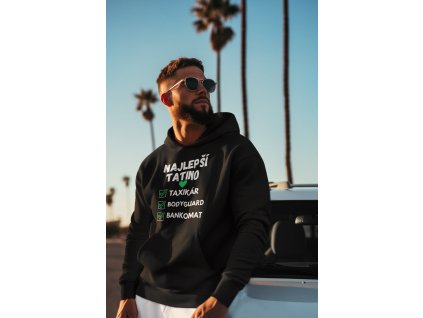 gta inspired mockup of an ai created man wearing a pullover hoodie m37998