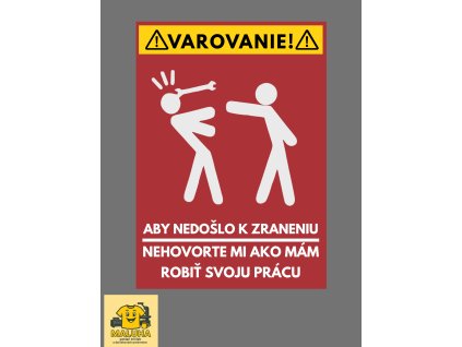 warning