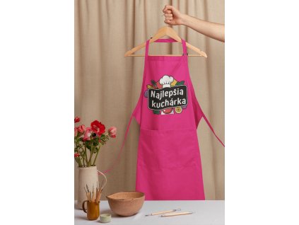 mockup of an artist s apron on a hanger behind a work table m23517 (1)