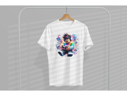 mockup of a customizable t shirt on a wooden hanger 3726 el1 (6)