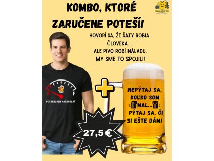 Tričko+krigeľ nepytaj sa kolko som mal