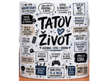 Hrnček Tatov život