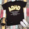 Tričko -ADHD premyslím viacej veci..
