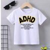 Tričko -ADHD premyslím viacej veci.. biele
