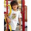 boy with curly hair wearing a tshirt mockup while smiling a17872 (3)