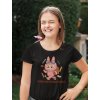t shirt mockup of a teen girl playing with a flower 45043 r el2 (1)