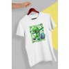 mockup of a hand holding a t shirt in a colorful background 26735 (4)