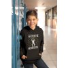 hoodie mockup of a boy standing by his locker at school 24835