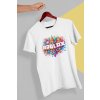 mockup of a hand holding a t shirt in a colorful background 26735 (8)