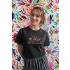 t shirt mockup of a pretty woman smiling in front of a colorful background 26643 (1)