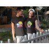 couple wearing different tees mockup walking outdoors a15536 (1)