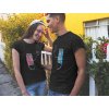 smiling couple in the street wearing round neck t shirts mockup a15797 (3)